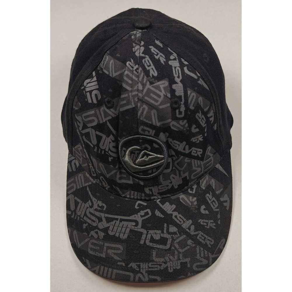 Quiksilver All Over Graphic baseball cap Black And Grey One Size